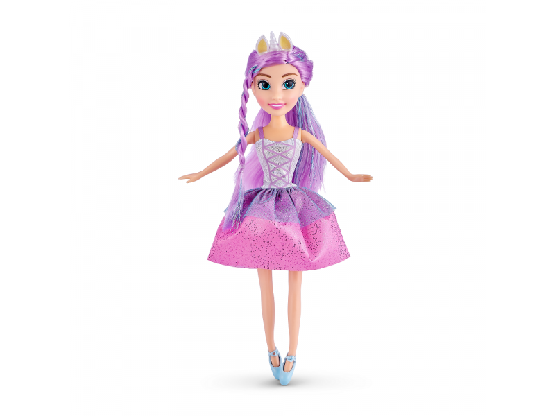 Кукла Zuru SPARKLE GIRLZ Принцесса единорог 10092BQ2/фиолетовые волосы
