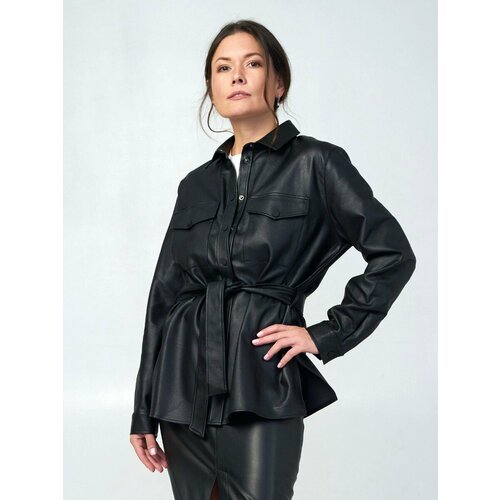 Пиджак T-lab, размер 46 (M), черный жакет женский размер 48 цвет светло бежевый