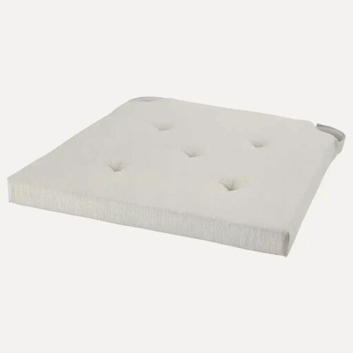 Изображение товара Подушка на стул, натуральный, 42/35x40x4 см Икеа Юстина, Ikea Justina 2 шт