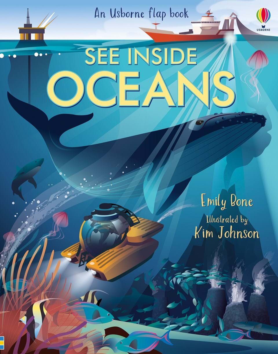 See Inside Oceans / Книга на Английском