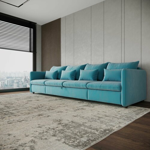 4-ех местный раскладной Диван-Кровать с узким подлокотником 120 мм