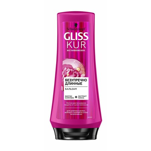 Бальзам для длинных волос / Schwarzkopf & Henkel Gliss Kur Безупречно Длинные Бальзам