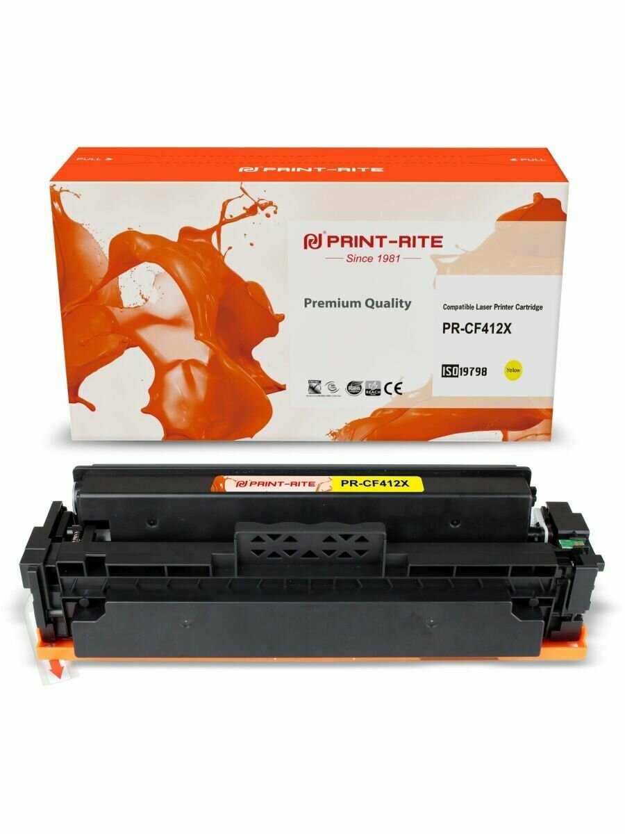 Картридж лазерный Print-Rite PR-CF412X, совместимый