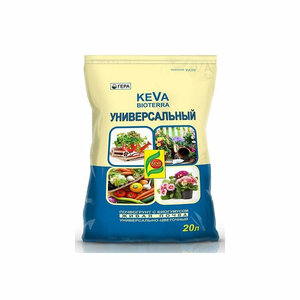 Грунт KEVA BIOTERRA универсальный 20 л Гера