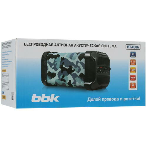 Музыкальная система BBK BTA606 черный — фото 10