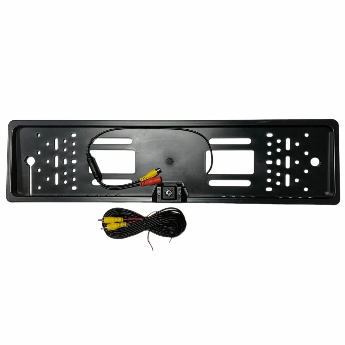 Рамка госномера с камерой заднего вида /черная/