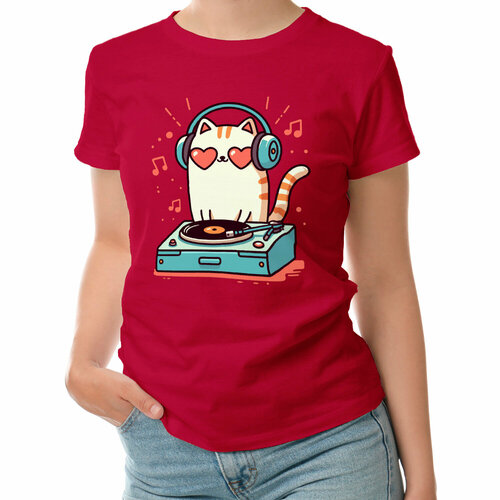 фото Футболка roly, размер xl, красный