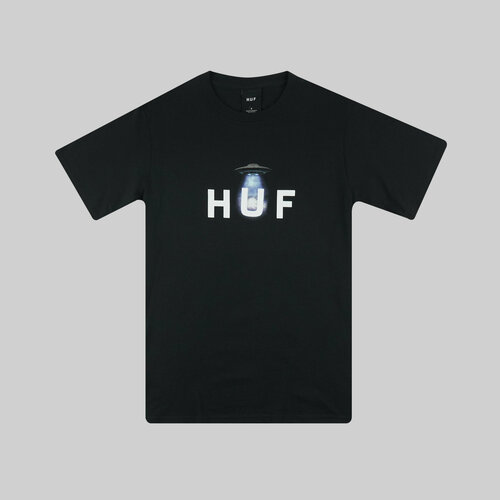 Футболка HUF TS01502 BLACK, размер XL, черный