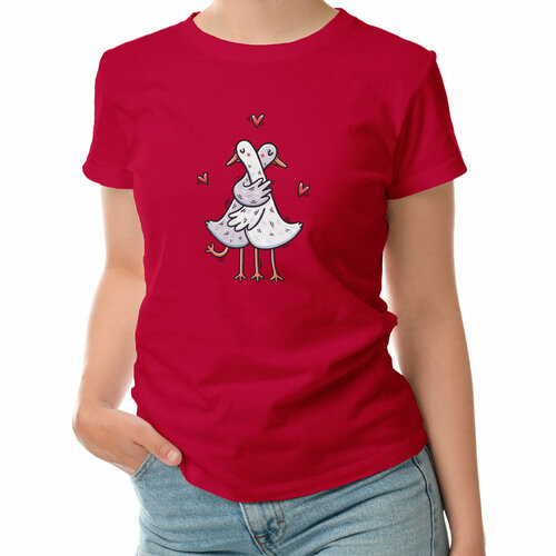 фото Футболка roly, размер xl, красный