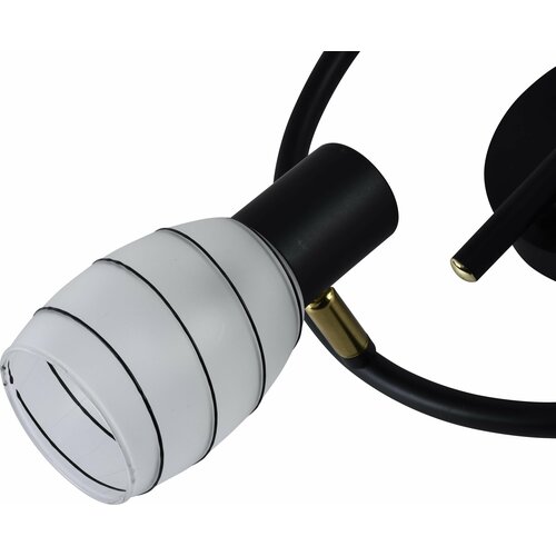 Люстра Brilliant light черный, золото E14, 3х40 Вт