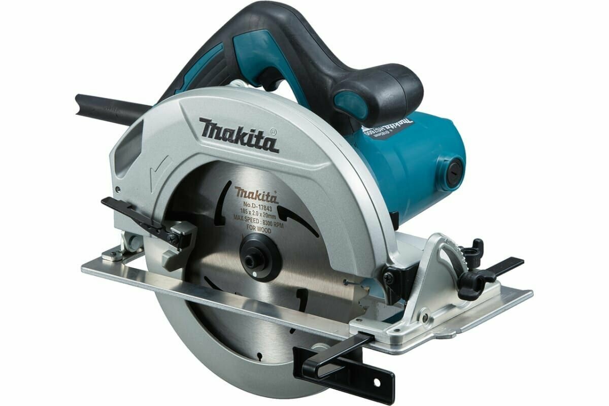 Электрическая дисковая пила Makita HS7600, 185 мм, 1200 Вт, 5200 об/мин + диск