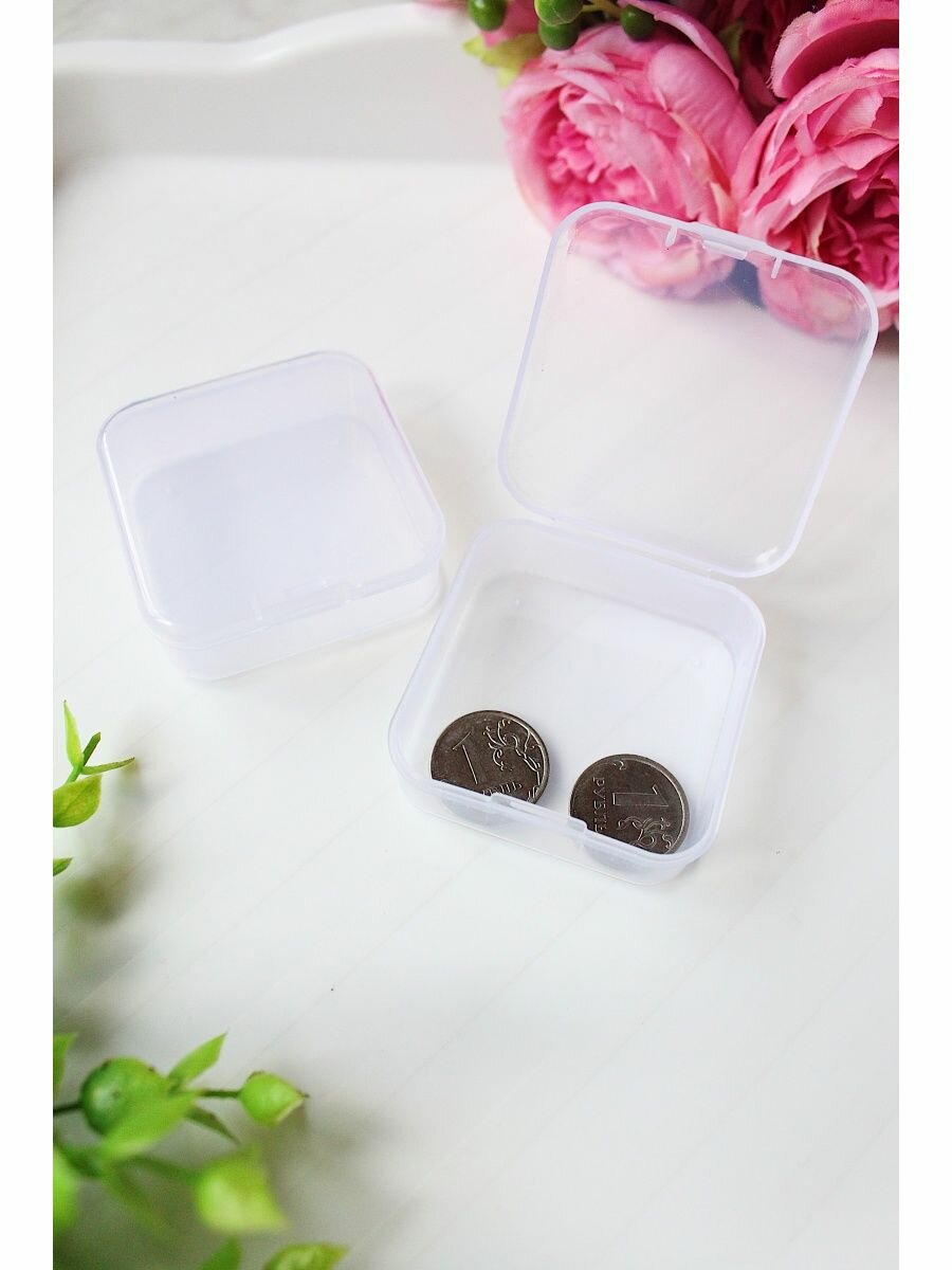 Органайзер Market13Salnik, для хранения, пластик, прозрачный, 2 шт — фото 1