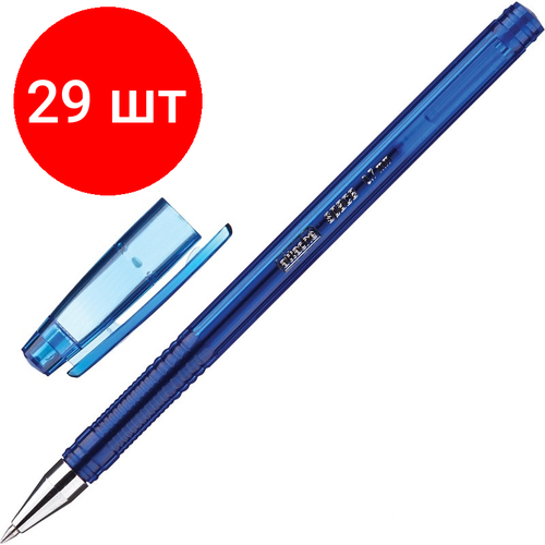 Комплект 29 штук, Ручка гелевая неавтомат. Attache Space 0.5мм синий