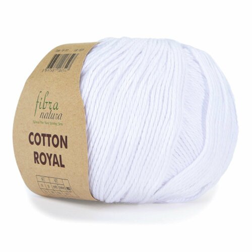 5 Мотков Пряжа Fibra Natura COTTON ROYAL 100% Хлопок 100 гр. - 210 м. цвет 18-701