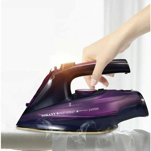 Беспроводной паровой утюг Паровой утюг для глажки 2в1 Фиолетовый 460000₽