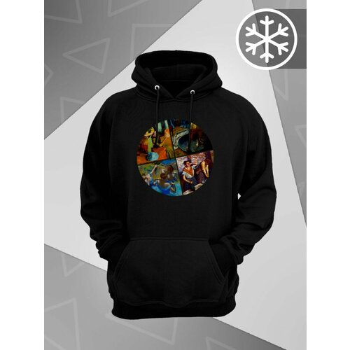 фото Худи , размер s (44-46), черный printech