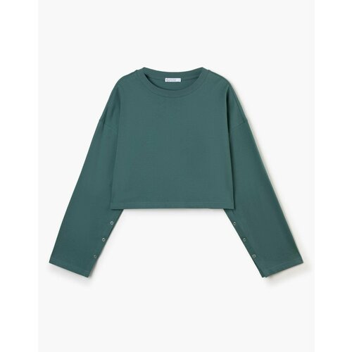 фото Лонгслив gloria jeans, размер xl (52-54), зеленый