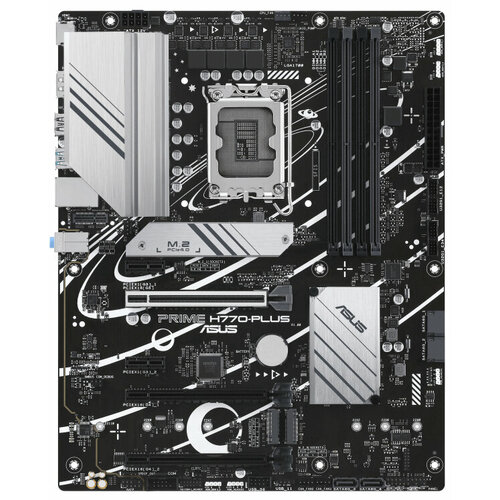 Материнская плата Asus PRIME H770-PLUS Soc-1700 Intel H770 4xDDR5 ATX AC97 8ch71 25Gg RAIDHDMIDP 2478400₽
