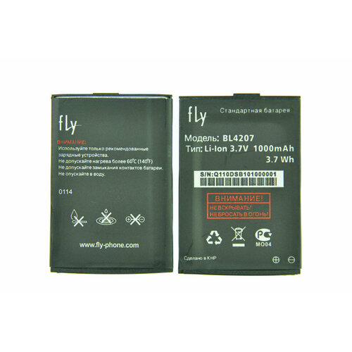 аккумулятор для fly iq4404 iq4402 bl3805 100%orig Аккумулятор для Fly Q110TV (BL4207) ORIG