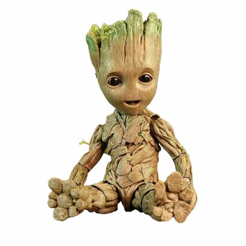 Подвижная фигурка Грут Марвел грут стражи галактики фигурка groot