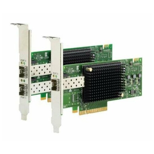 Адаптер главной шины Lenovo Emulex (Gen 6) Fibre Channel 16 Гб/с LP (01CV840) адаптер hpe 82q 8gb dual port pci e fc hba aj764a