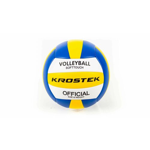 фото Мяч krostek волейбольный #2 (size 5) пвх синий нет бренда