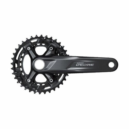 система шатунов shimano mt210 b 175мм инт вал цв черн 175мм Система 2-36 Shimano M5100-2, 175мм, 36/26T, инт. вал, цв. черн, для 11ск.