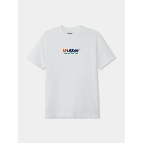 Футболка Butter Goods Internationale Tee, размер L, белый