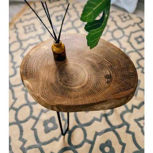 Стол журнальный Native Wood Овальный из массива дуба