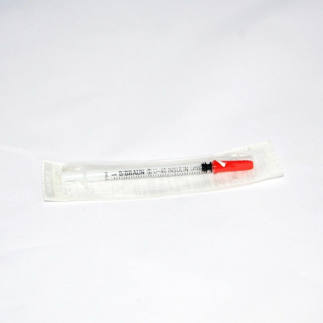 Омникан U100 шприц инсулиновый объём 1мл с интегрированной иглой 30G / 12 мм B.Braun 100шт