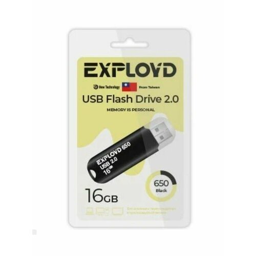 USB флеш накопитель EX-16GB-650-Black