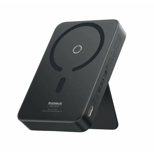 Внешний аккумулятор с беспроводной зарядкой Baseus MagPro Magnetic Power bank 5000mAh 20W Cosmic Black 394000₽