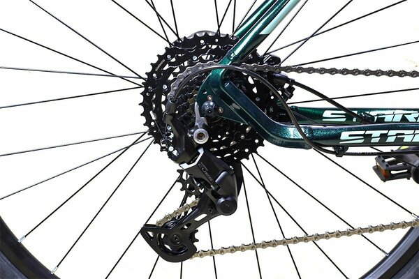 Велосипед Stark Router 29.4 HD (2024) 22" темно-зеленый металлик/мятный