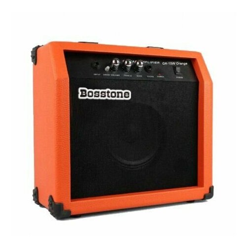 Гитарный усилитель Bosstone GA-15W Orange Мощность - 15 Ватт, Динамик 6.5