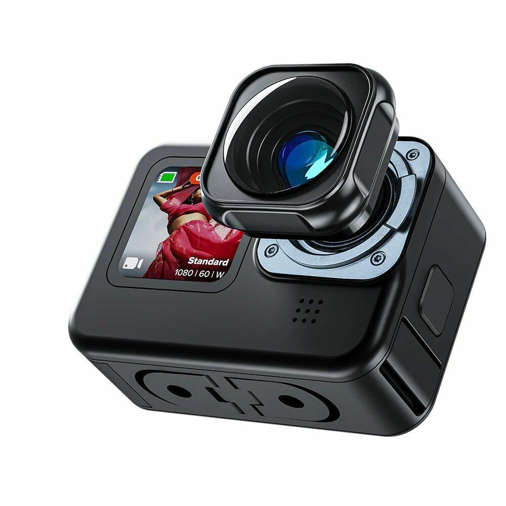 Линза Max Lens для GoPro 12/11/Mini/10/9 TELESIN (GP-LEN-001)