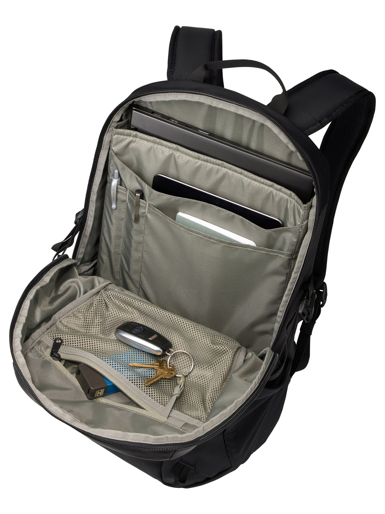 Рюкзак для ноутбука Thule EnRoute Backpack 21L TEBP4116 Pelican/Vetiver (3204840) - фото №12