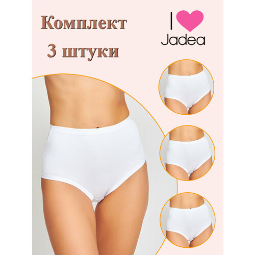 Трусы Jadea, 3 шт., размер 7, белый