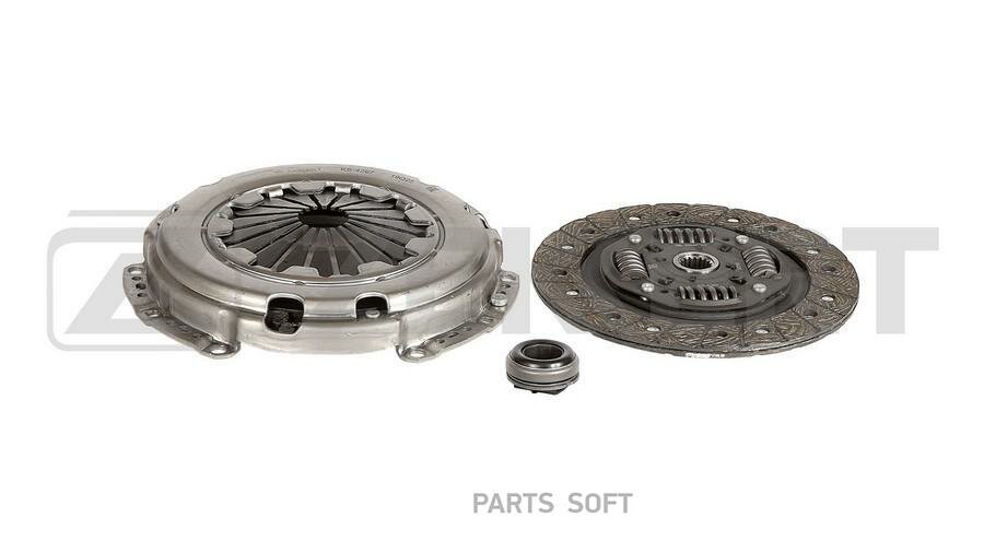 ZEKKERT KS-4267 Комплект сцепления с подшипником Citroen Berlingo 00- C2 03- C3 02- C4 04- Peugeot 206 00- 307 ()