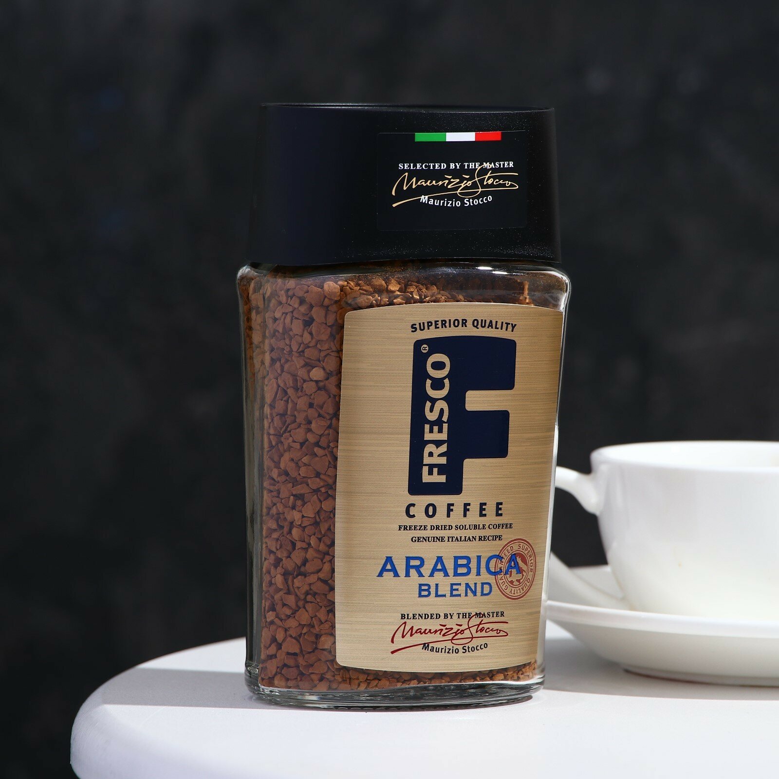 Кофе Fresco Arabica Blend растворимый сублимированный, 100гр Славкофе - фото №7