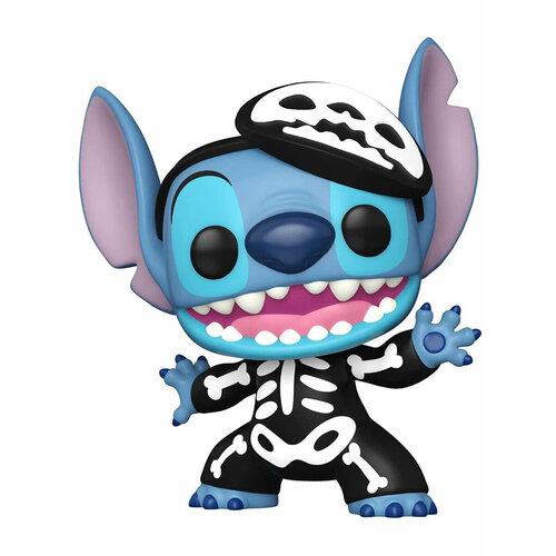 Фигурка Funko POP! Disney Lilo & Stitch Skeleton Stitch w/(GW) Chase (Exc) (1234) 66330 фигурка funko pop annoyed stitch со стикером эксклюзив entertainment earth из мультфильма lilo and stitch 1222