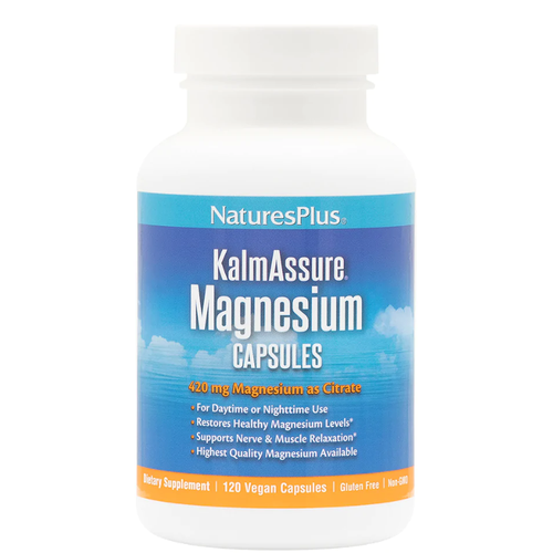 "Natures Plus Magnesium KalmAssure" - 120 капсул с магнием