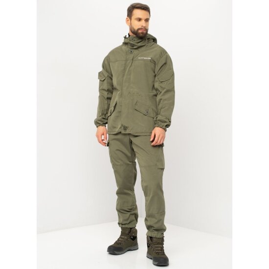 Костюм демисезонный Huntsman Горка-3 Хаки Смесовая Рип-Стоп разм. 60-62/182-188