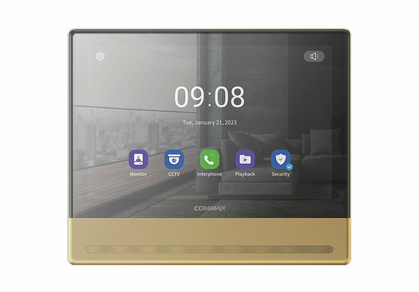 Видеодомофон Commax CDV-1004QT (Gold)