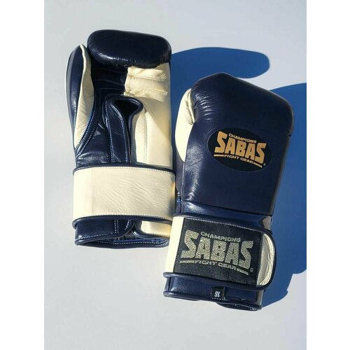 Перчатки боксерские SABAS Bella Series Hook and Loop Boxing Gloves, 16 унций, темно-синие