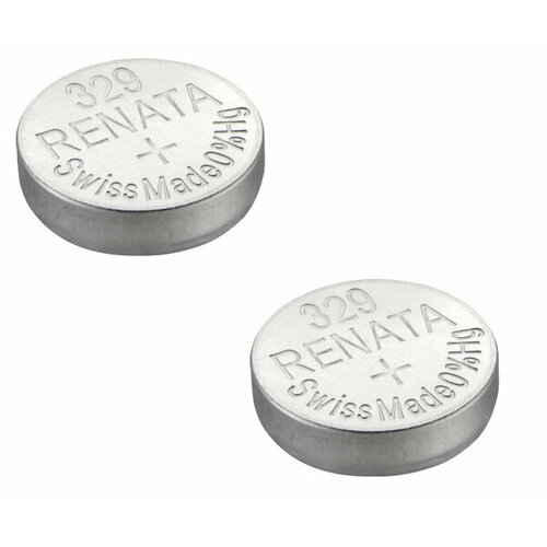 Часовая батарейка Renata 329, в упаковке: 2 шт.