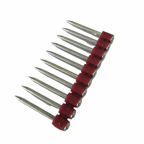 фото Дюбель гвозди по бетону в обойме 10 шт. DNC - 47 мм для монтажных пистолетов Armiro PA700 Hilti DX 460