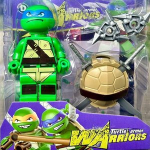 2017-16D Конструктор minifigures Turtles, фигурка Черепашки-ниндзя 8 см.