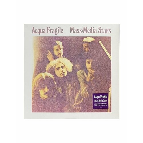 acqua fragile виниловая пластинка acqua fragile acqua fragile Виниловая пластинка Acqua Fragile, Mass Media Stars (coloured) (0194398874012)