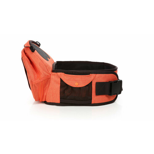 Хипсит с карманом под сиденьем, с сумкой для переноски Sinbii Premium S-Pocket Set, оранжевый