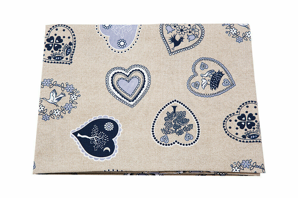 фото Итальянская скатерть на прямоугольный стол 140х180 и 140х240 см, Vallepiano / Скатерть 100% хлопок / Прямоугольная скатерть на стол